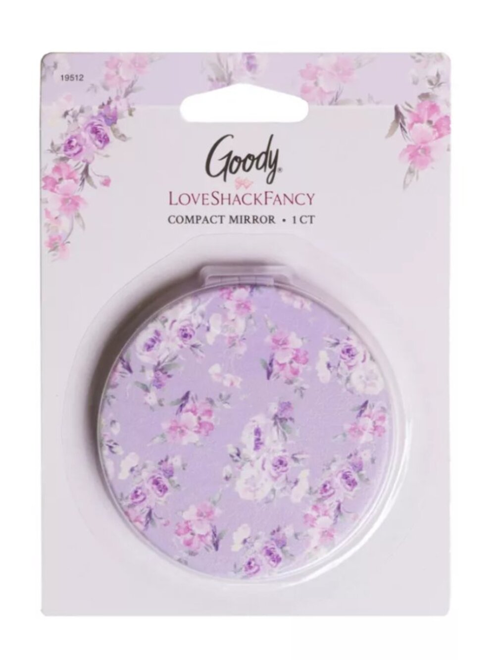 LoveShackFancy x Target – Goody Happy Thoughts Mirror Compact 1CT Hibiscus